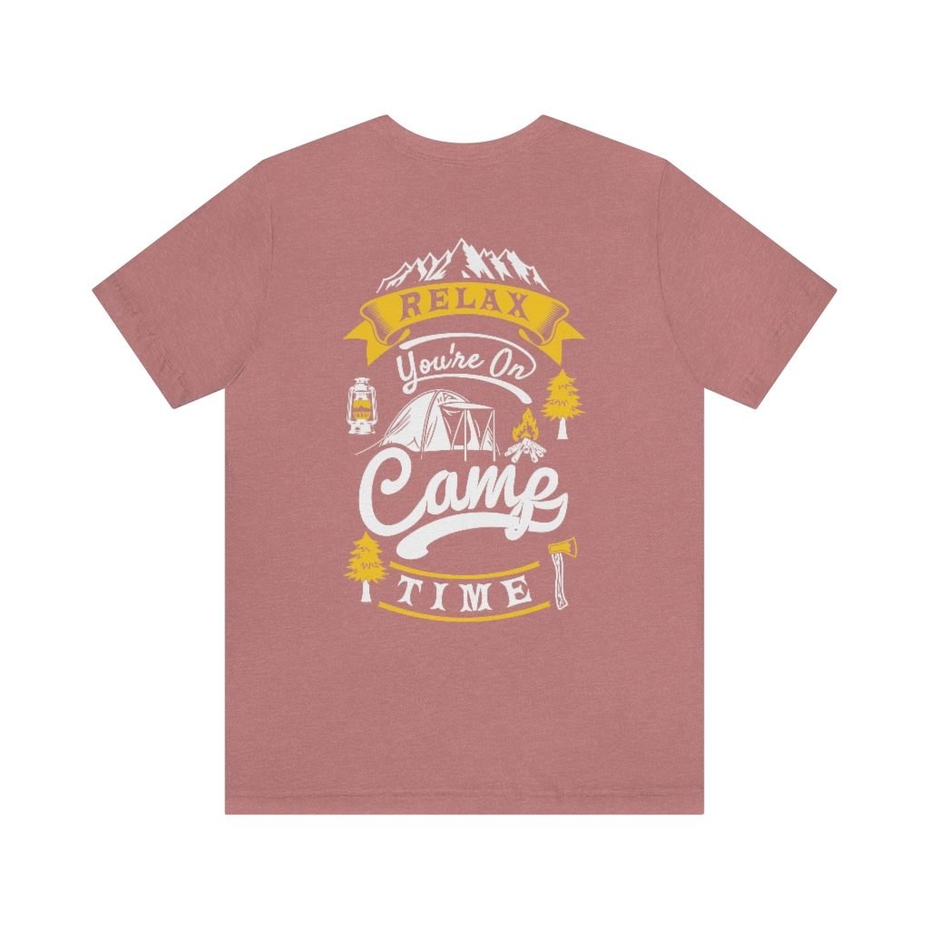 Relaxed Camper – Camping Tee